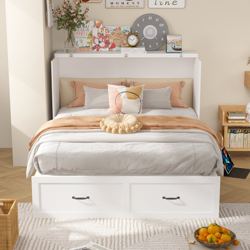 Red Barrel Studio® Ibaka Murphy Storage Bed & Reviews | Wayfair